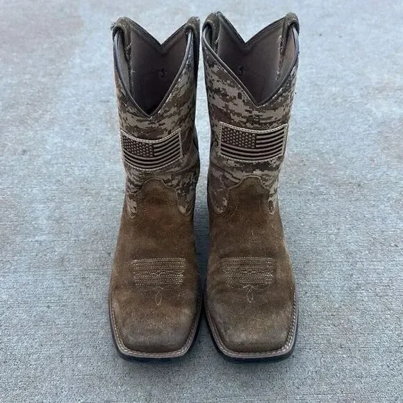 Ariat Sport Patriot Boot Brown Leather Men’s Size 5